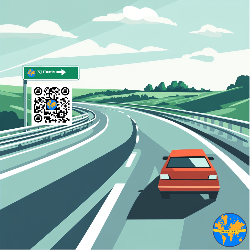 NJ Hustle Highway Graphic